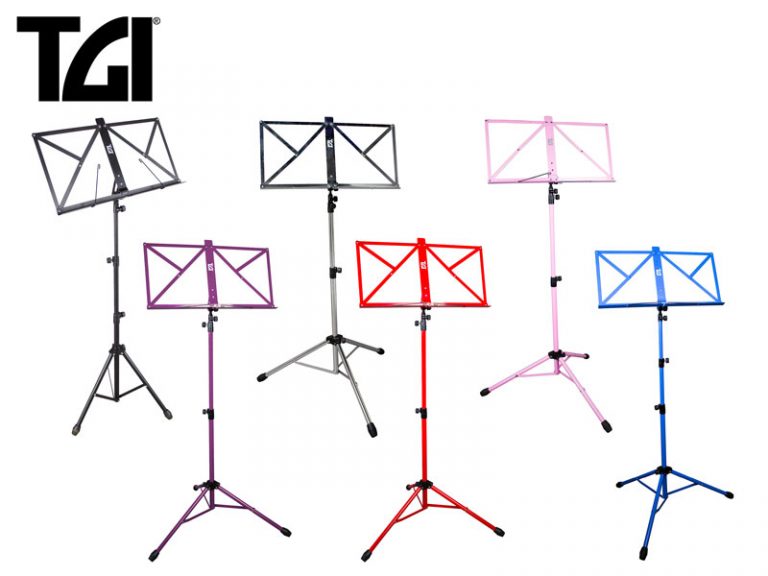 TGI Music Stand in Bag – Various Colours