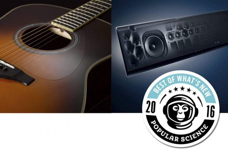 Yamaha TransAcoustic Guitar wins Popular Science ‘2016 Best of What’s New’ Award