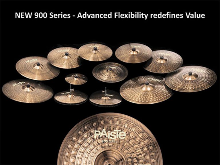 New cymbals from Paiste