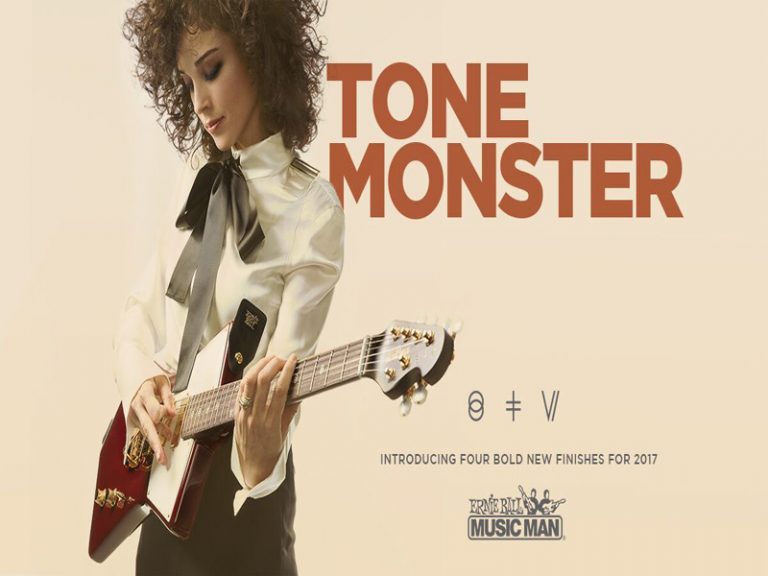 Ernie Ball announces 2017 St. Vincent models