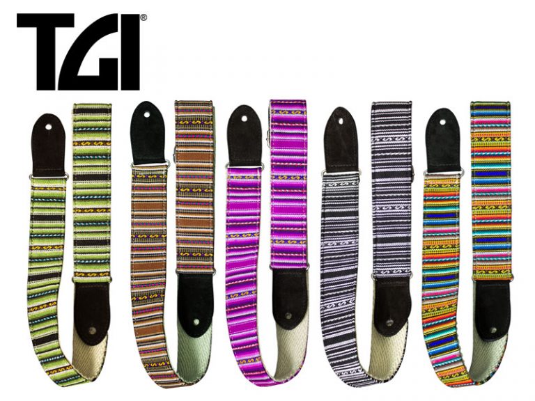 Peruvian Handcrafted ‘Inca’ guitar straps launched by TGI.