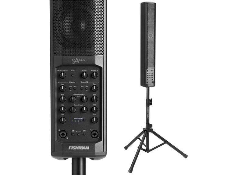 Fishman SA330x Performance Audio System arrives in UK