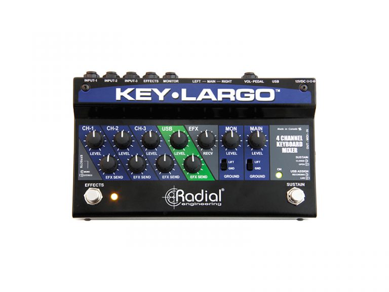 Radial ships new keyboard mixer/interface