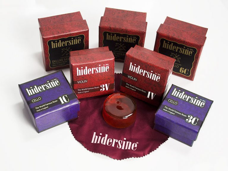 New packaging for Hidersine rosin