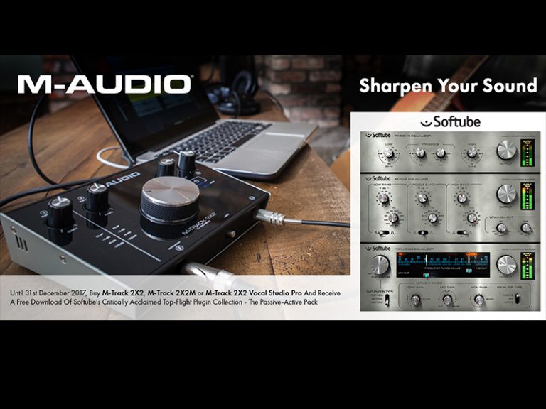 M-Audio’s M-Track C-Series now with Softube plugins