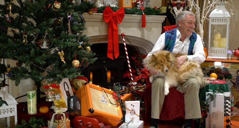 Orange’s Cliff Cooper plays Santa again