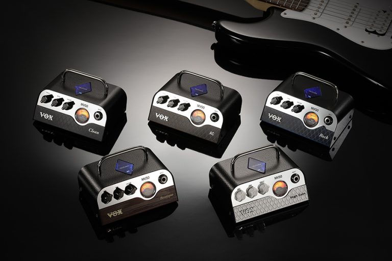 Vox adds High Gain and Boutique amps to MV range