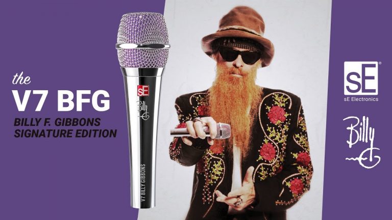 sE mics launches Billy Gibbons special
