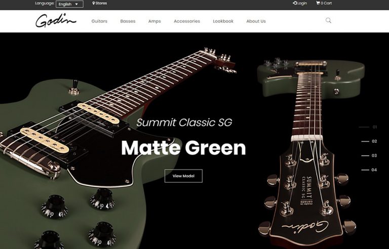 New website for fast-growing Godin