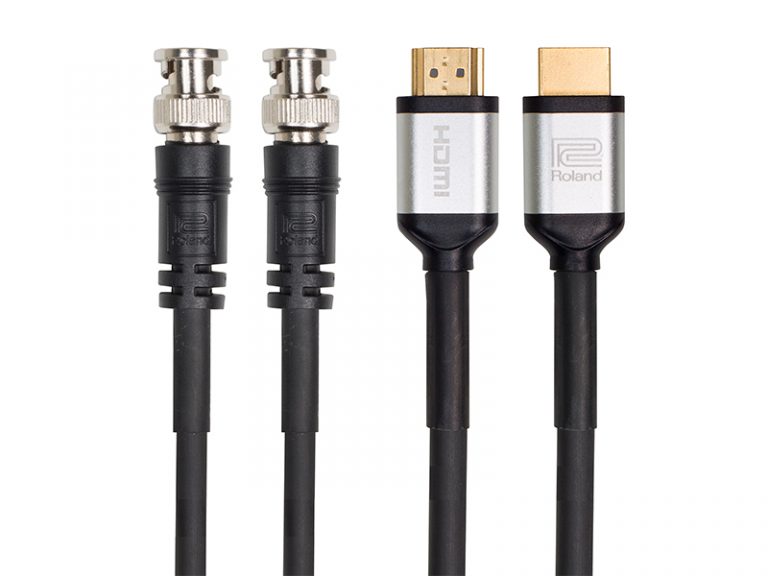 Roland launches HDMI and SDI video cables