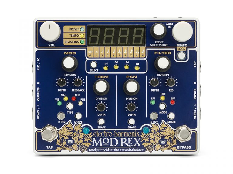 Electro-Harmonix adds Mod Rex