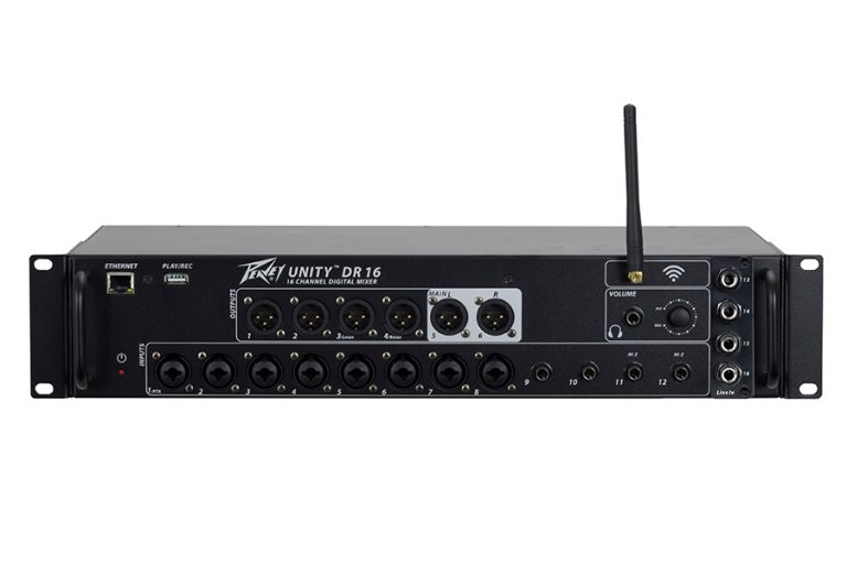 Peavey UNITY DR16 Digital Mixer lands in the UK