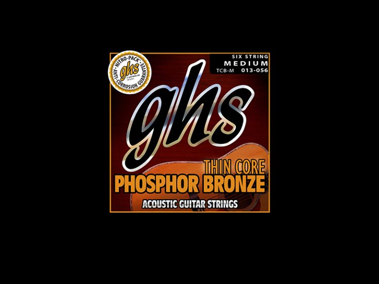 GHS adds Thin Core Phosphor Bronze acoustic strings
