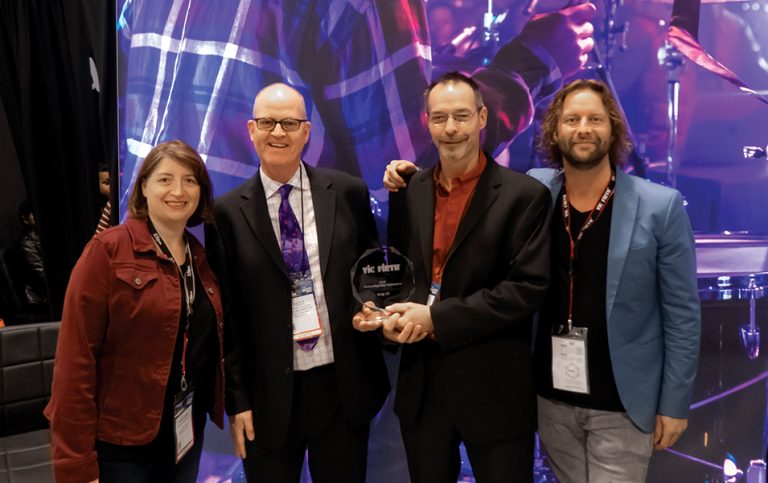 Korg UK Awarded For Outstanding Vic Firth Sales
