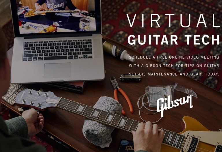 Gibson Launches Worldwide ‘Gibson Virtual Guitar Tech Service’