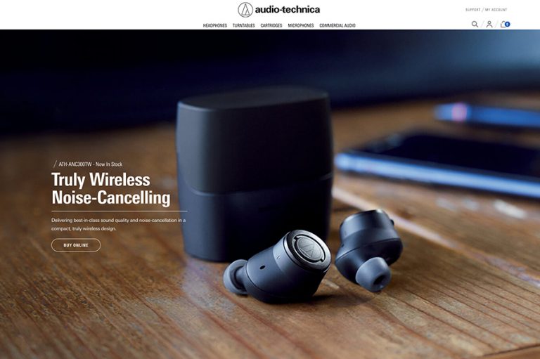 Audio-Technica Launches New Redesigned Website