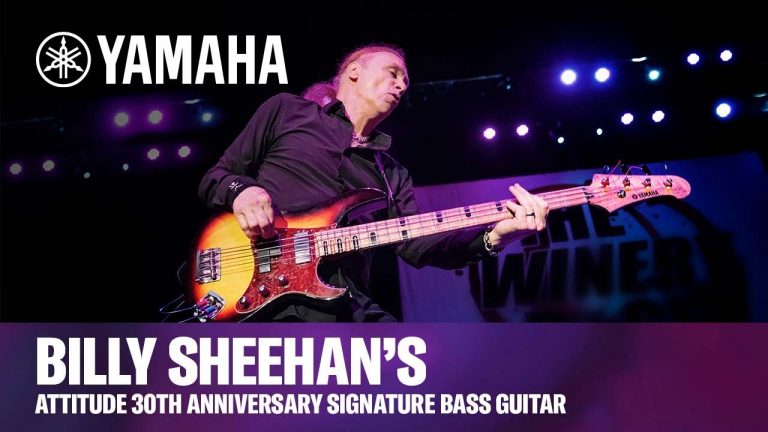 Yamaha Announce Limited Edition Attitude 30th Anniversary Billy Sheehan Bass