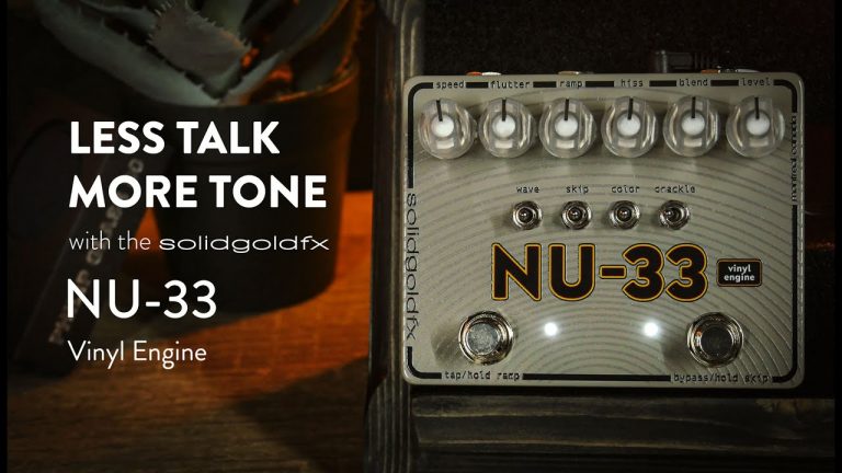 Audio Distribution Group Announce SolidGoldFX  NU-33 Vinyl Engine