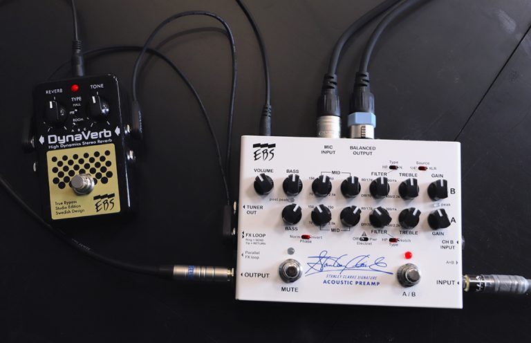 EBS Launches Signature Acoustic Preamp With Stanley Clarke