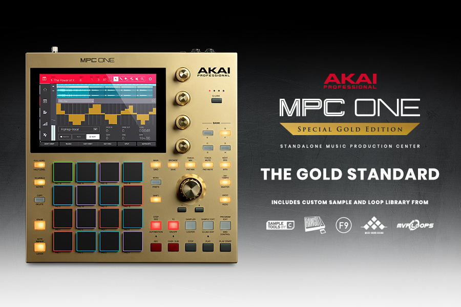 Akai Professional Introduce MPC One Gold Music Instrument News
