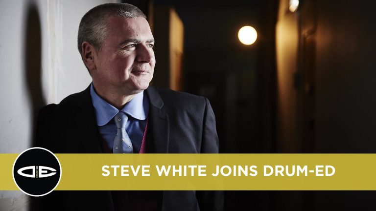 Steve White Joins Drum-Ed