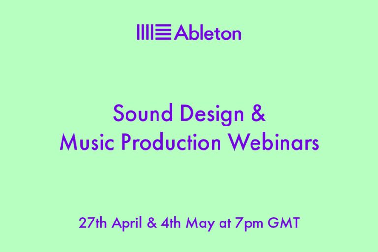 Ableton Launch Free Sound Design And Music Production Sessions