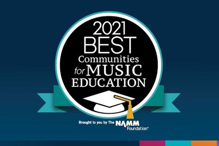 The NAMM Foundation Celebrates and Honours The 2021 Best Communities for Music Education
