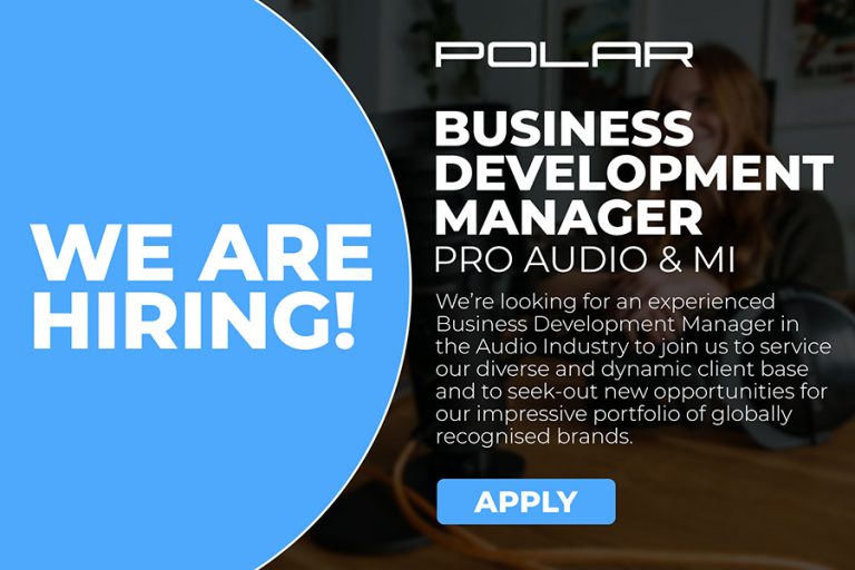 W’ere Hiring – Polar Audio Looks for Special Individual to Join Team