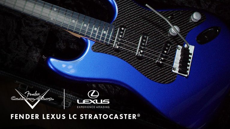 Fender and Lexus Partner to Release The Fender® Lexus LC Stratocaster® Guitar