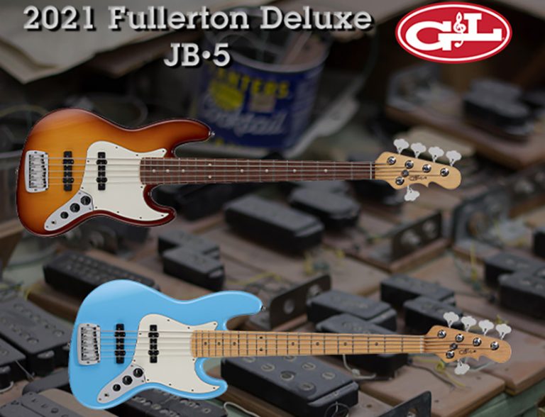G&L Adds Pine Body JB•5 to Fullerton Deluxe Line