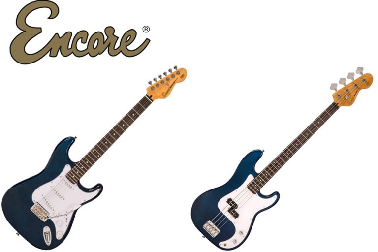 Encore add new colours and striking packaging to popular line of Blaster Series electric guitars & basses