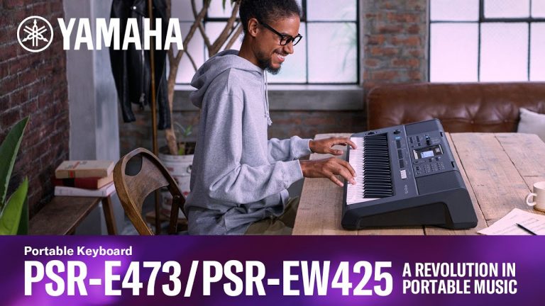 Yamaha Launches PSR-EW425 & PSR-E-473 Keyboards