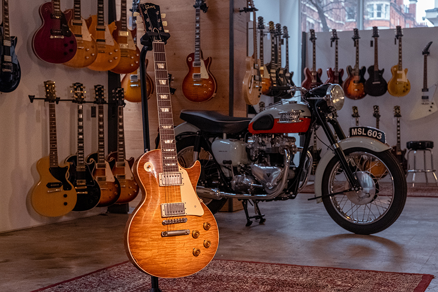Gibson & Triumph Announce 1959 Legends Collaboration | Music Instrument ...