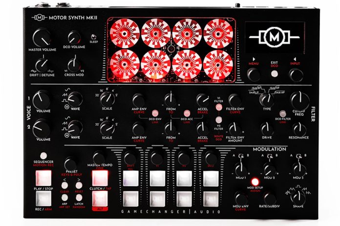 Gamechanger Audio Presents The MOTOR Synth MKII