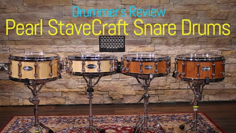 Review – Pearl StaveCraft Snare Drums
