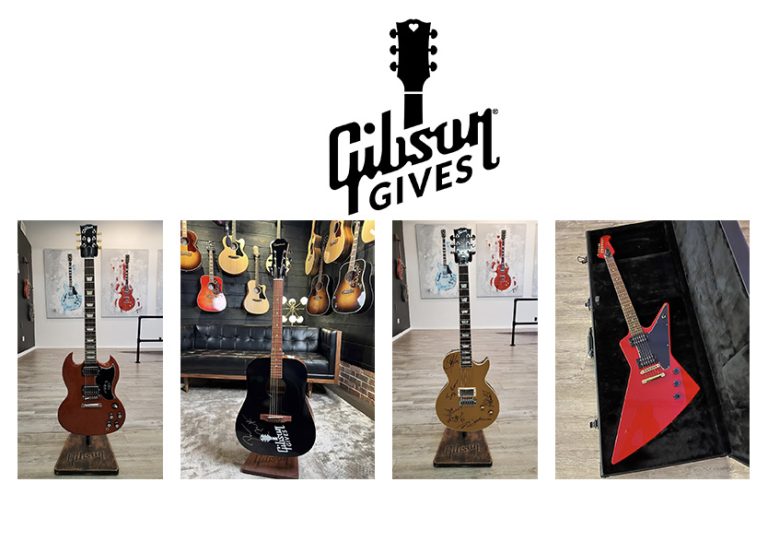 Gibson Gives Announces Auction Of Autographed Limited-Edition Guitars