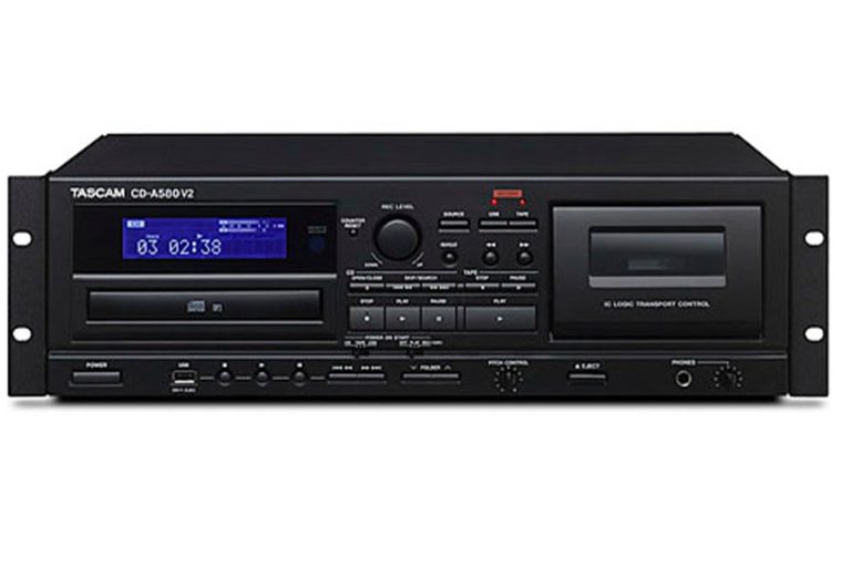 Tascam Introduces Version 2  of Its Popular CD‑A580