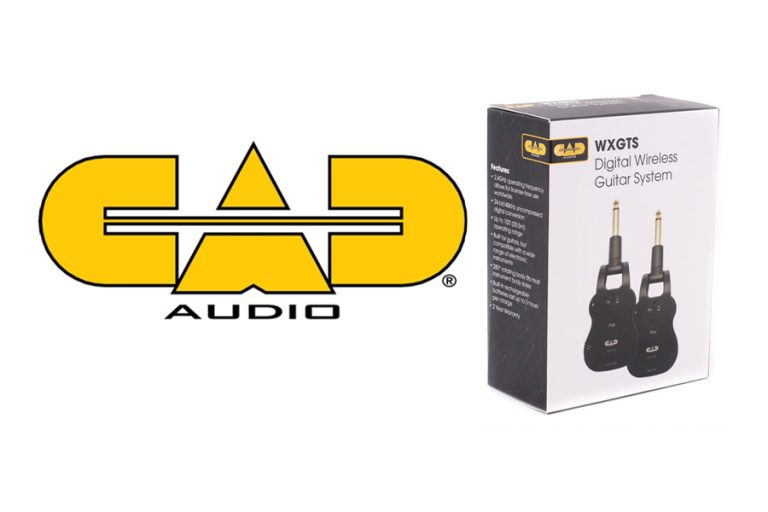 CAD Audio Launches WXGTS Digital Wireless Guitar System