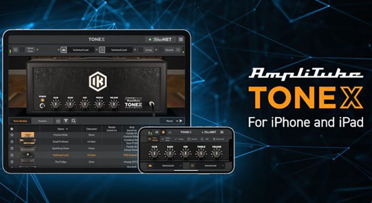 IK Multimedia Releases TONEX for iPhone and iPad