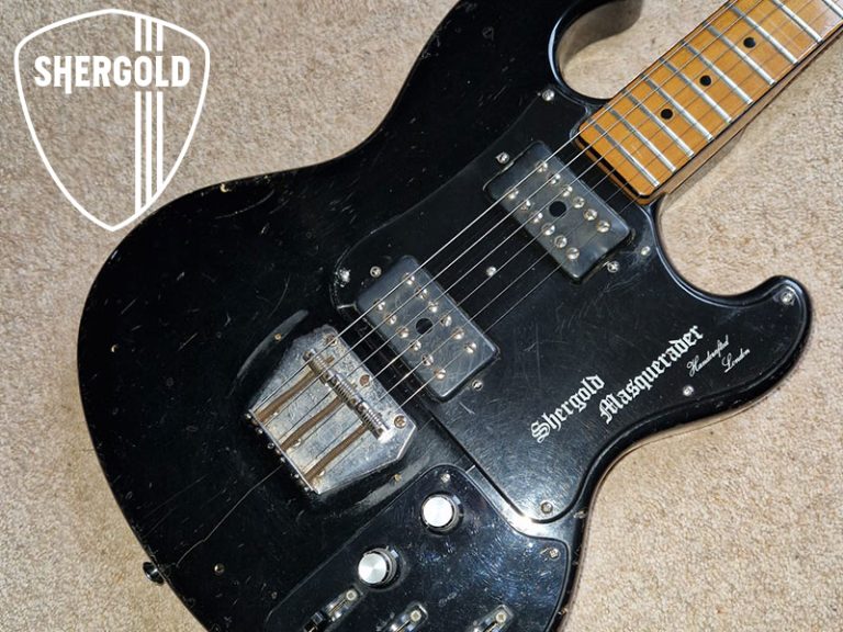 First Shergold Masquerader Guitar Discovered In Wales Attic