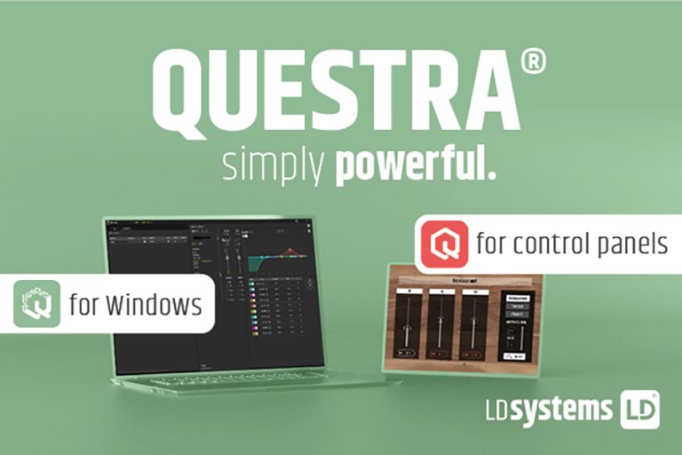 Adam Hall Integrated Systems debuts LD Systems’ QUESTRA® at ISE 2023