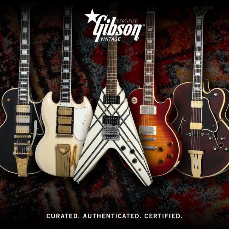 Gibson Launches Second Round Of Certified Vintage Rare and Highly-Collectible Guitars