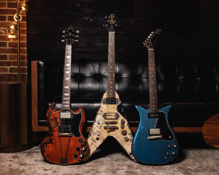Renowned Luthier Leo Scala Designs Four One-of-a-Kind Guitars for the Gibson Master Artisan Collection