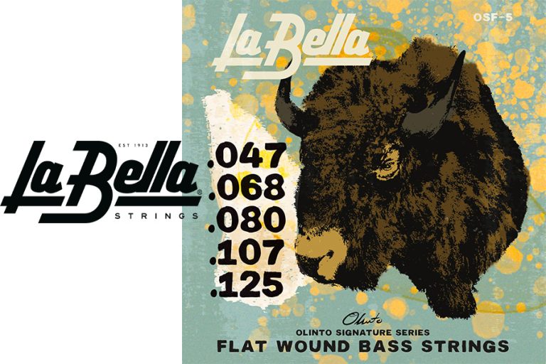New La Bella Olinto Signature Flat Strings for Bass