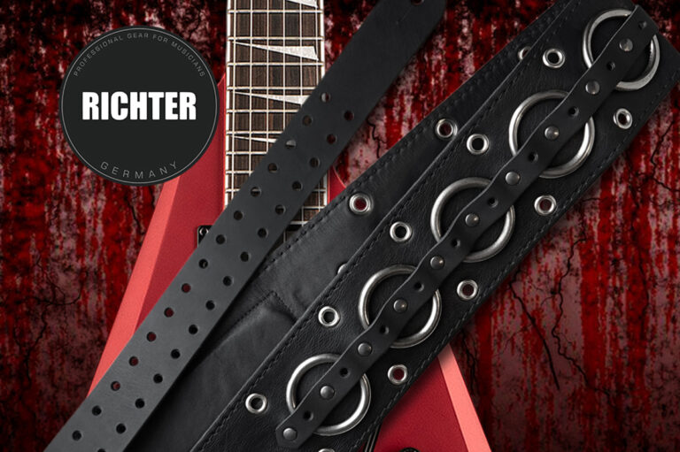 Richter Introduce New Max Cavalera Signature Guitar Straps