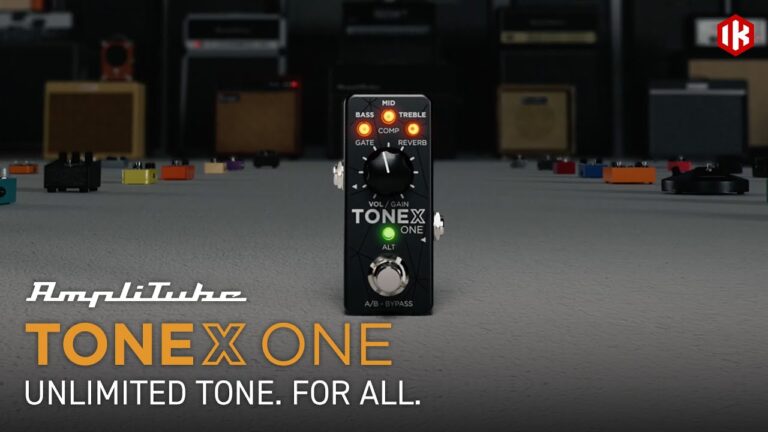 IK Multimedia Announces TONEX ONE