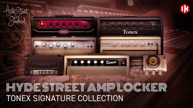 IK Multimedia Releases Hyde Street Amp Locker Signature Collection for TONEX