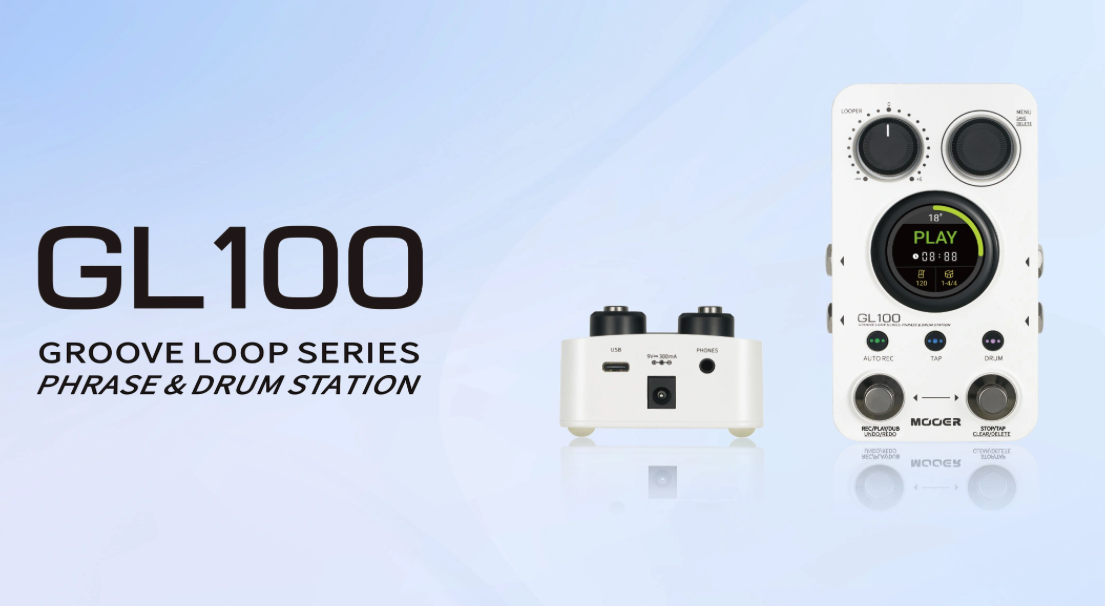 【美品】MOOER GL100 Amazon.com: MOOER GL100 Looper Pedal Drum Machine, 2 in 1