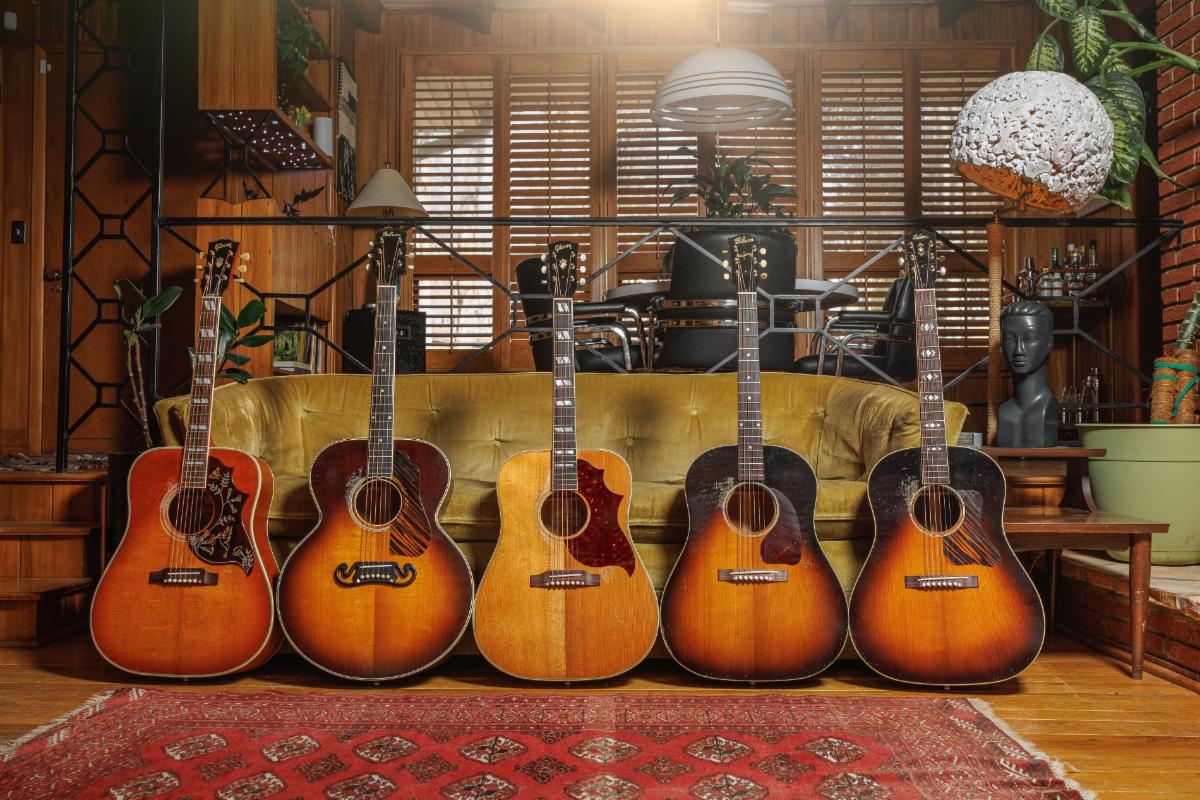 Gibson Custom Announces Murphy Lab Heavy Aged Acoustic Collection ...
