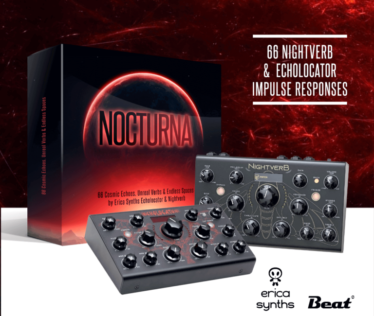 66 Free Impulse Responses from Echolocator & Nightverb by Erica Synths